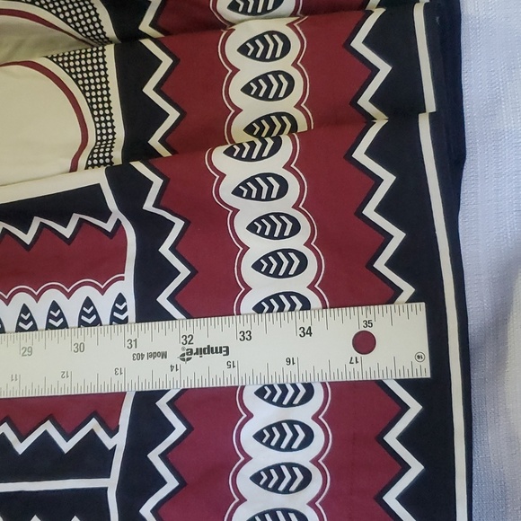 Anthropologie Maeve Burgundy Black Moonsong Sleeveless Back Zip Dress Size 10 - Picture 13 of 13